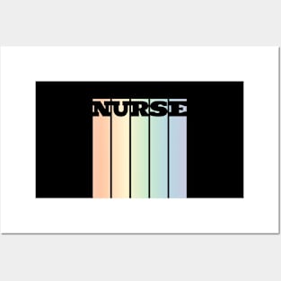 Nurse Rainbow Posters and Art